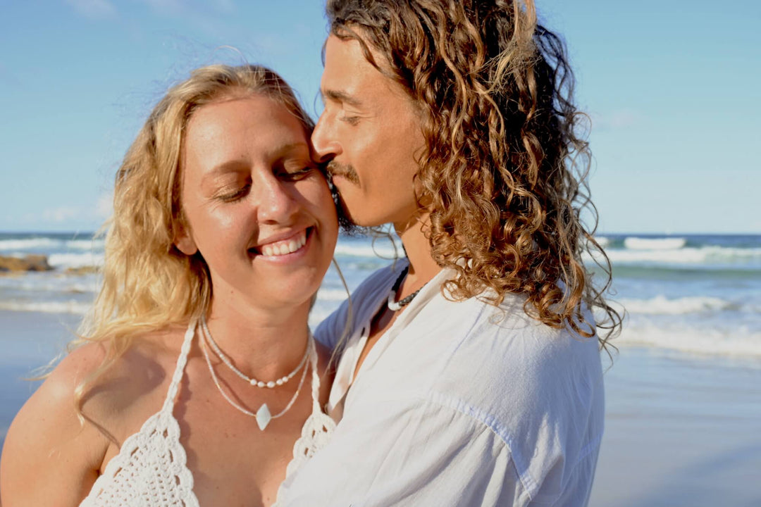 Courage - Aquamarine Men's Necklace