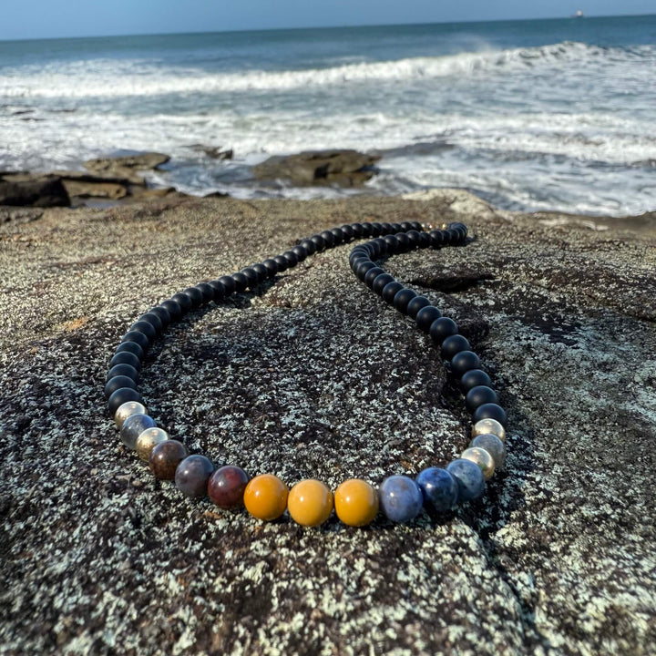 Phoenix Rising Men's Sterling Silver Necklace