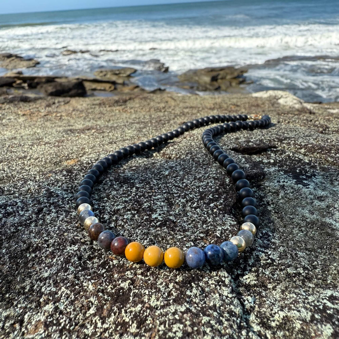 Phoenix Rising Men's Sterling Silver Necklace