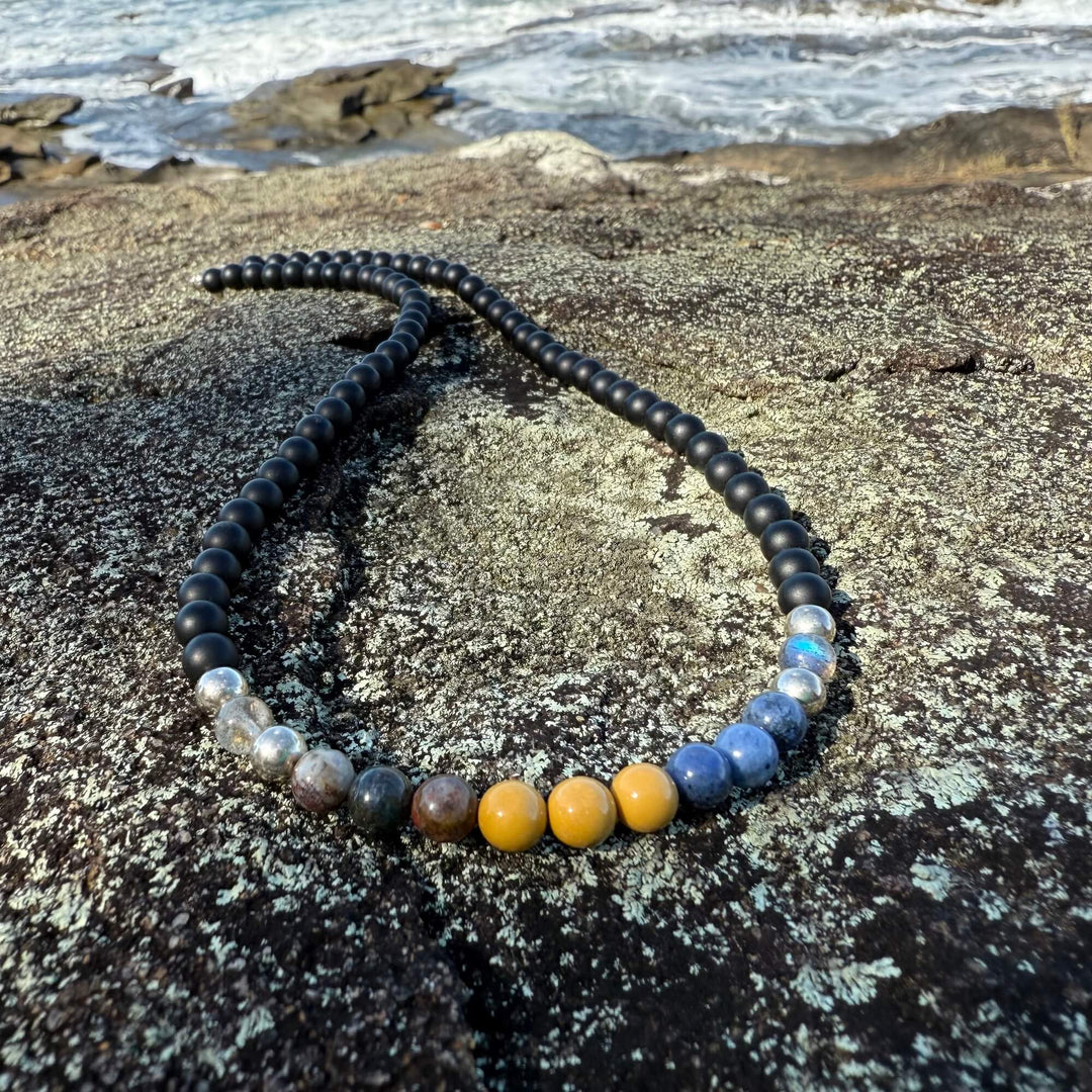 Phoenix Rising Men's Sterling Silver Necklace