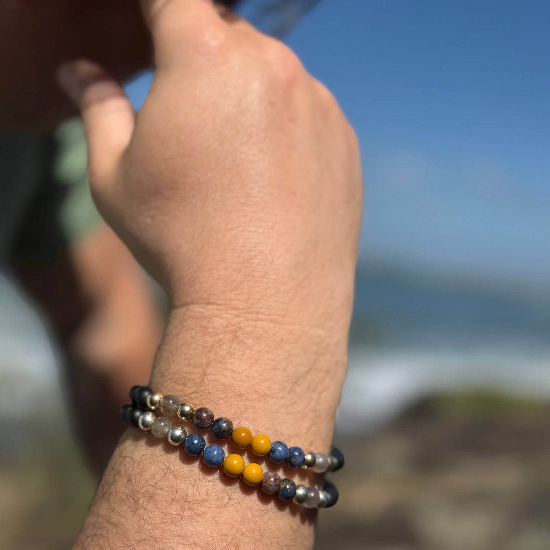 Phoenix Rising Men's Sterling Silver Bracelet