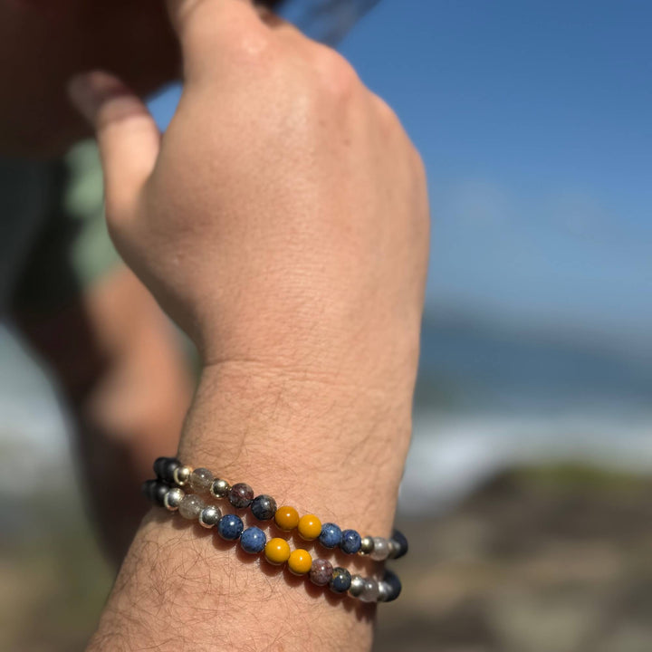 Phoenix Rising Men's Sterling Silver Bracelet