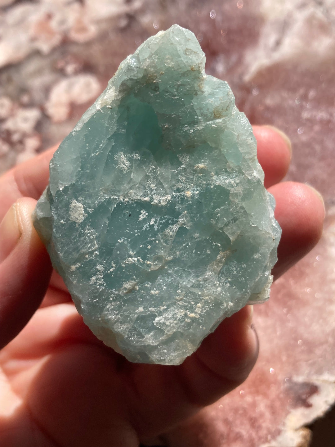 Rough Aquamarine Crystal Specimen