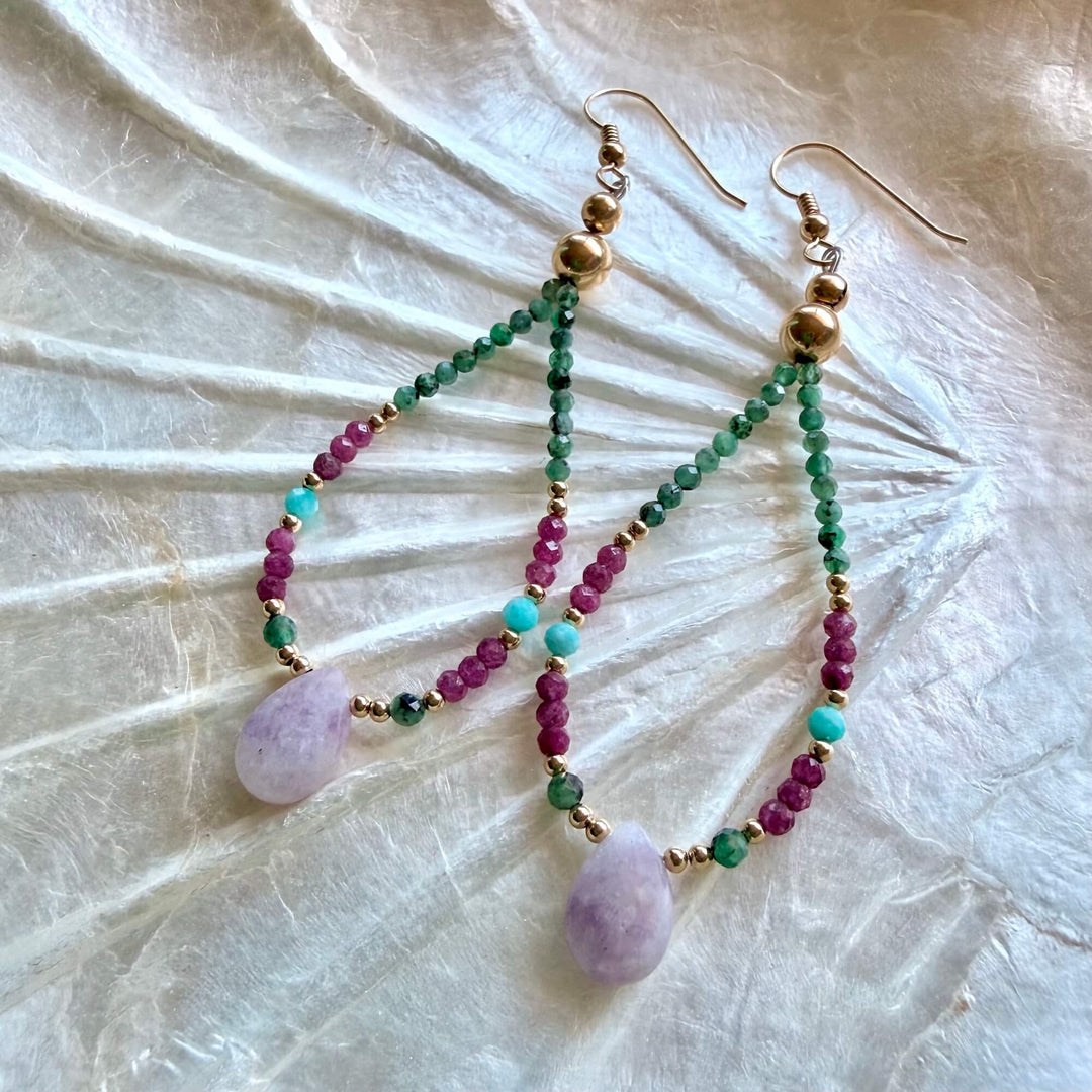 The Empress Golden Earrings