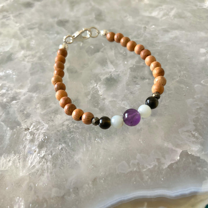 Aquarius Boys Zodiac healing Bracelet