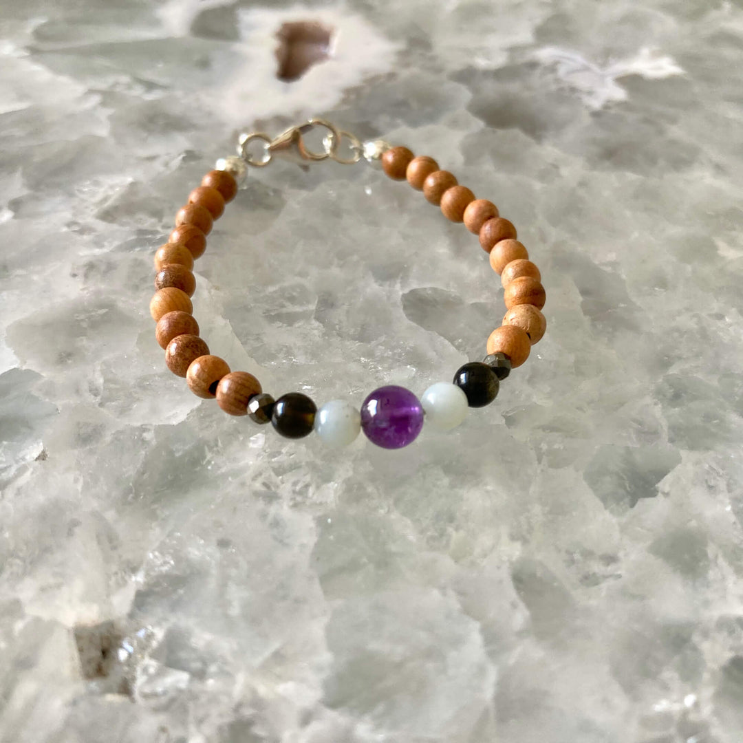 Aquarius Boys healing Zodiac Bracelet