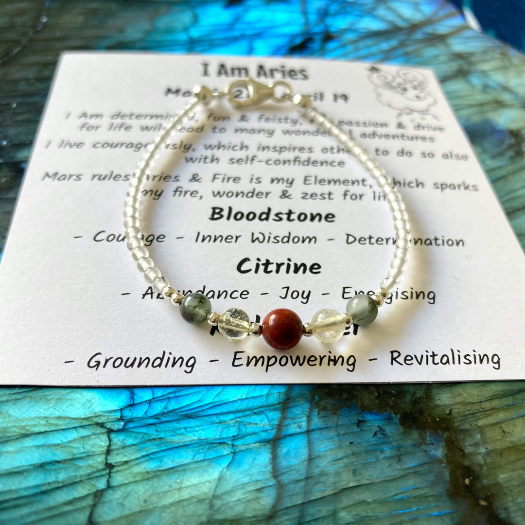 Aries Girls Zodiac Bracelet