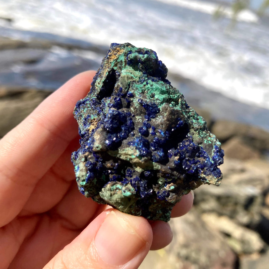 Azurite & Malachite Specimen Medium5