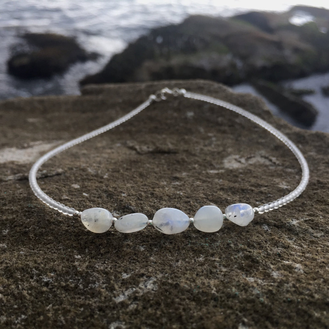 Childrens healing moonchild necklace