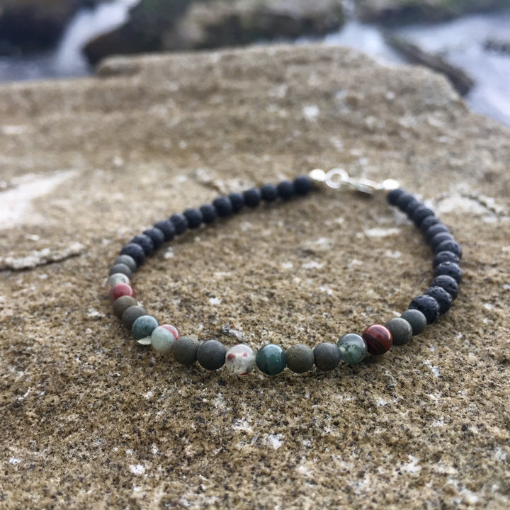 Empowerment for men strength & Courage bracelet