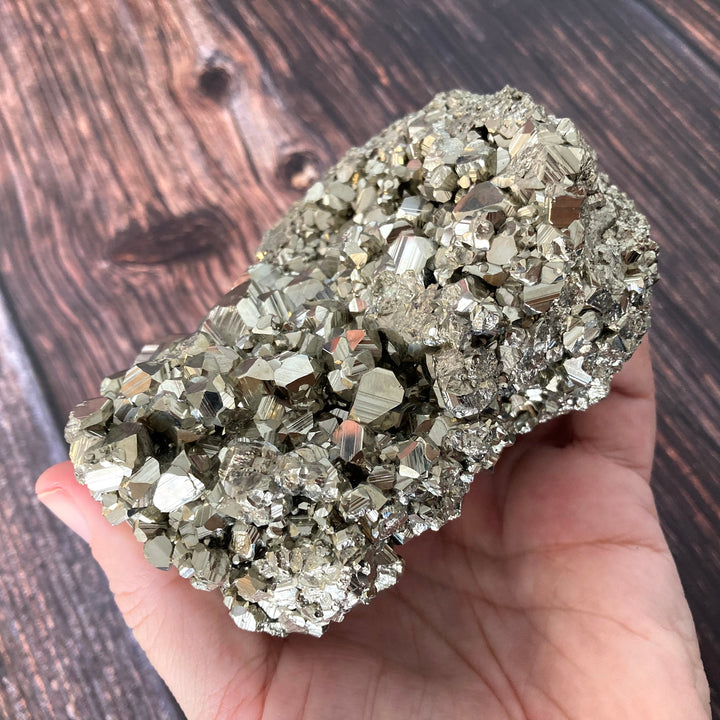 Large Pyrite Crystal Cluster