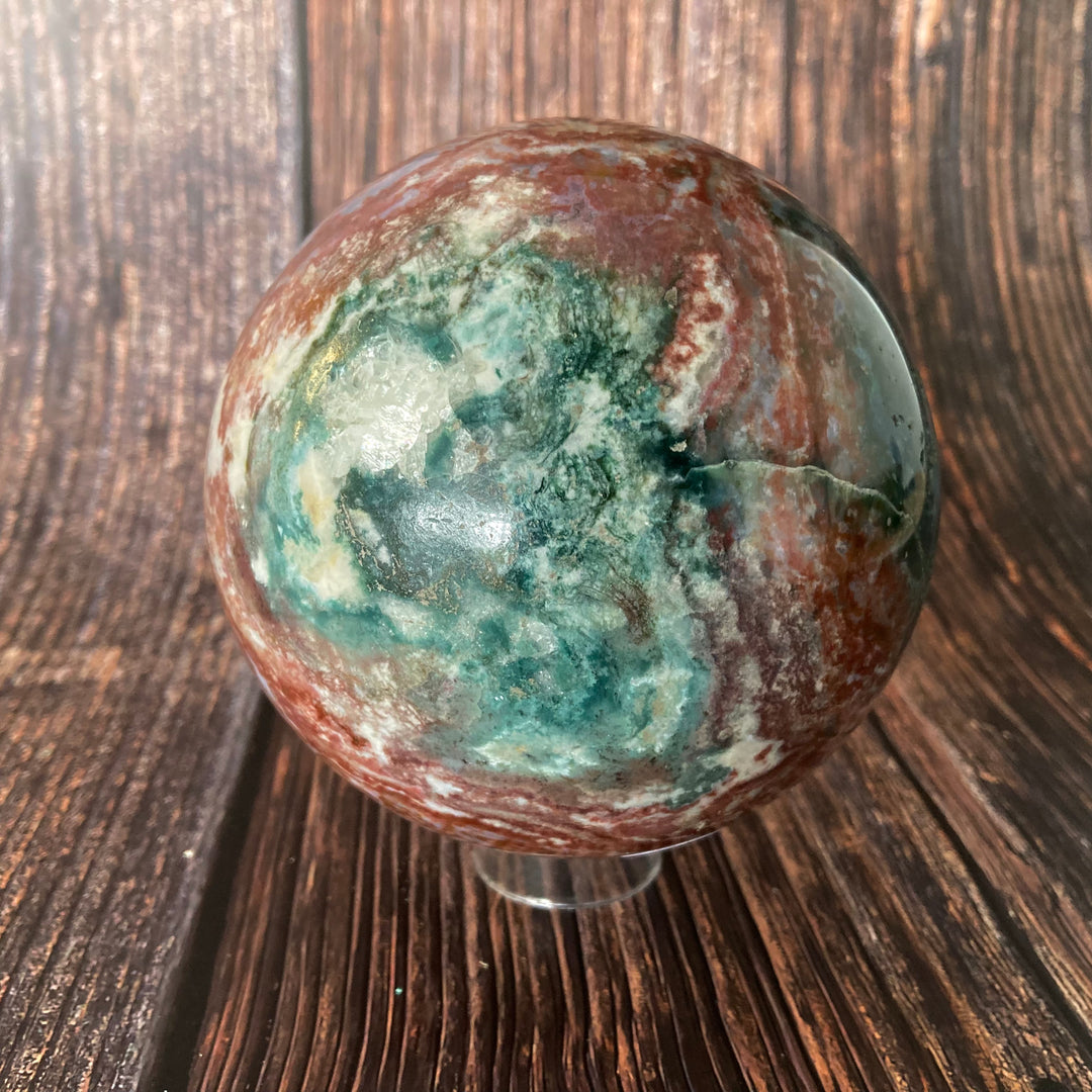 Ocean Jasper Crystal Sphere
