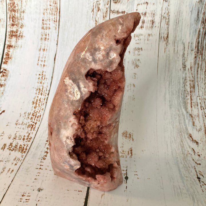 Freeform Pink Amethyst Crystal Cluster