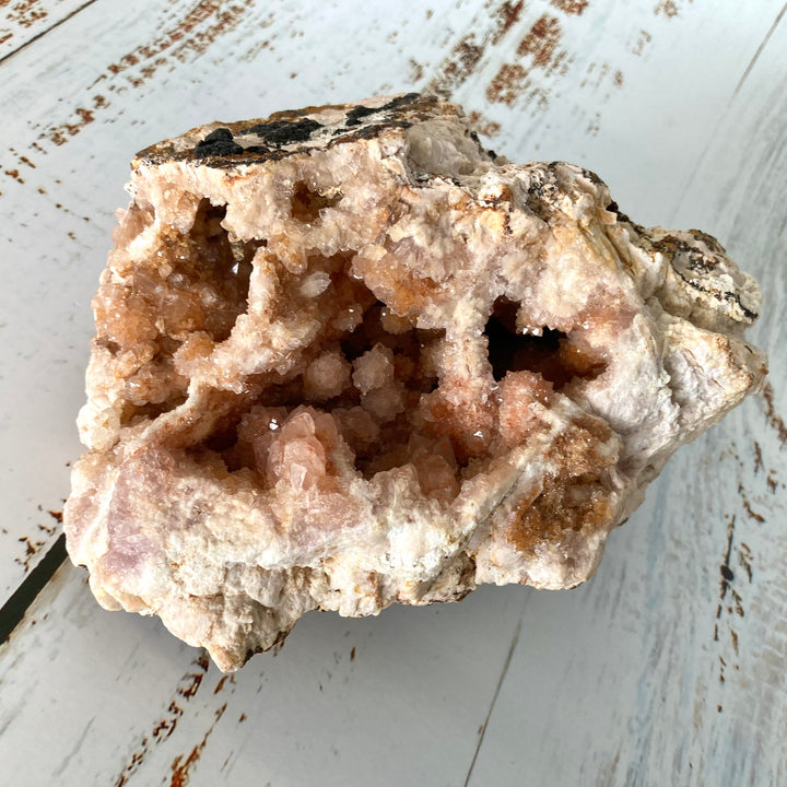 Pink Amethyst Crystal Cluster