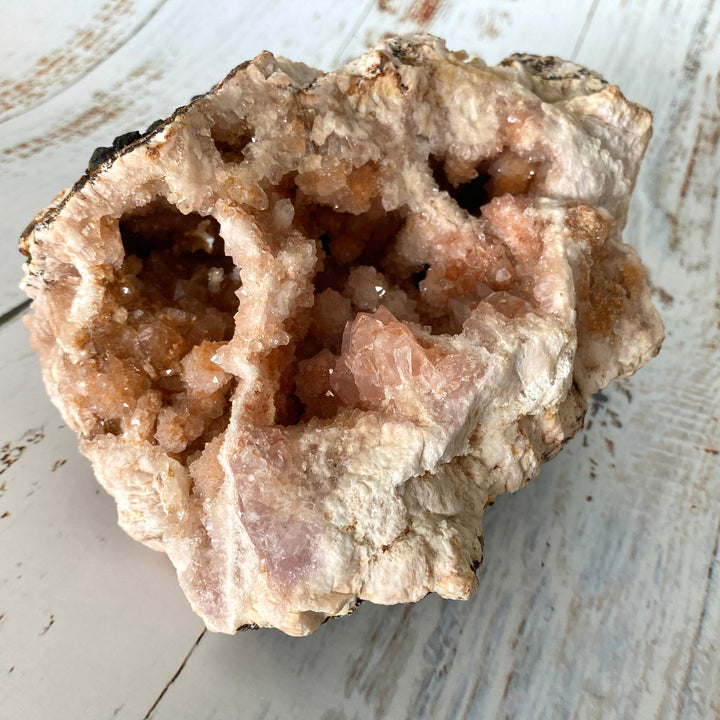 Pink Amethyst Crystal Cluster