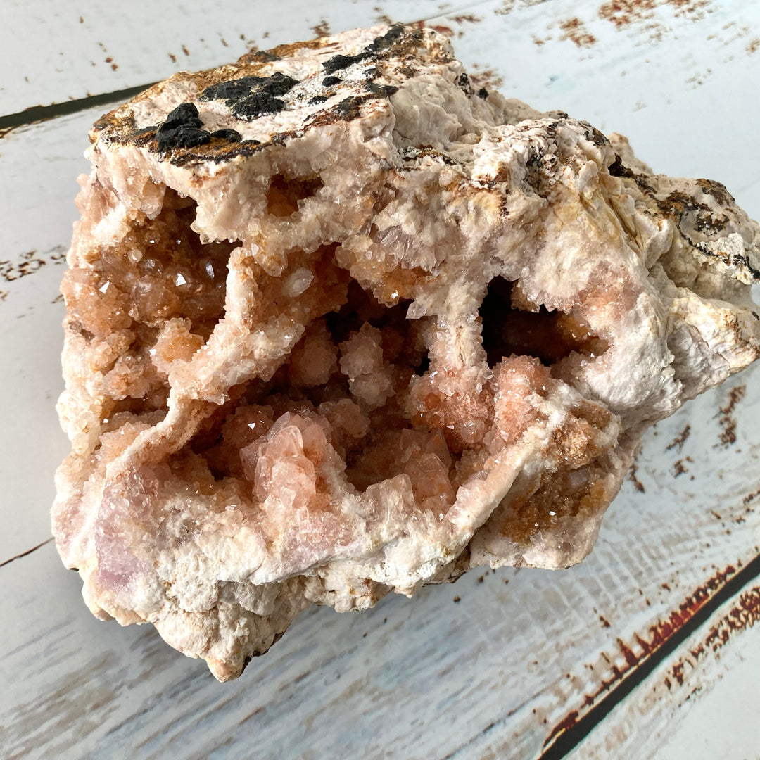 Pink Amethyst Crystal Cluster