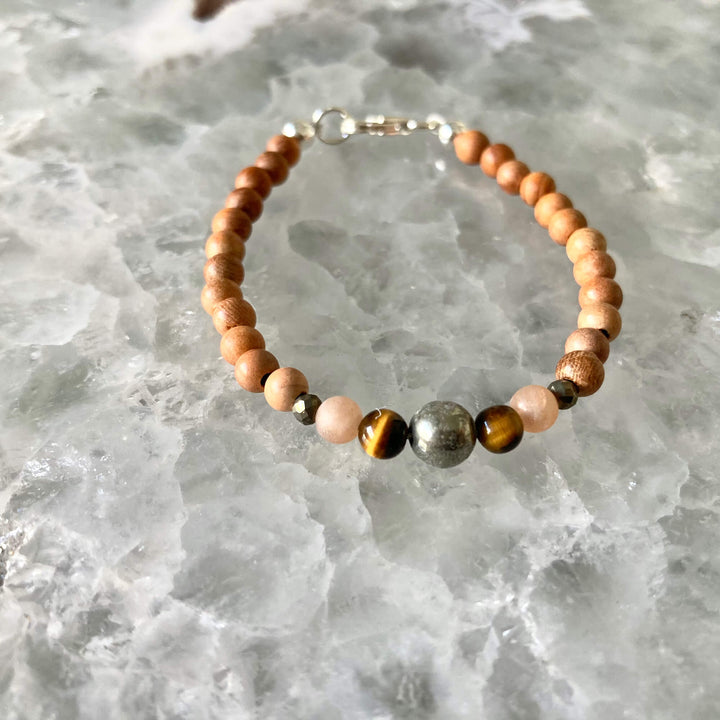 Leo Boys Crystal Zodiac Bracelet