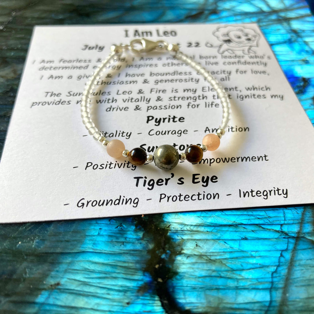 Leo Girls Zodiac Bracelet