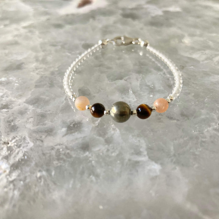 Leo Girls Zodiac Crystal Bracelet