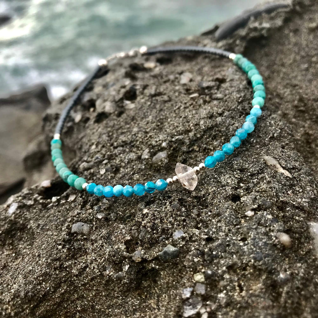 Little Mermaid Crystal Anklet