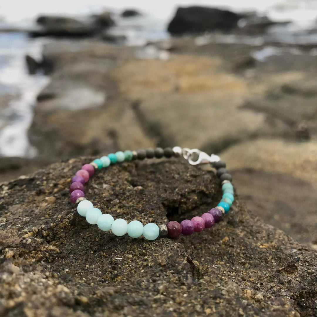 Peacock Love Kids Bracelet for healing