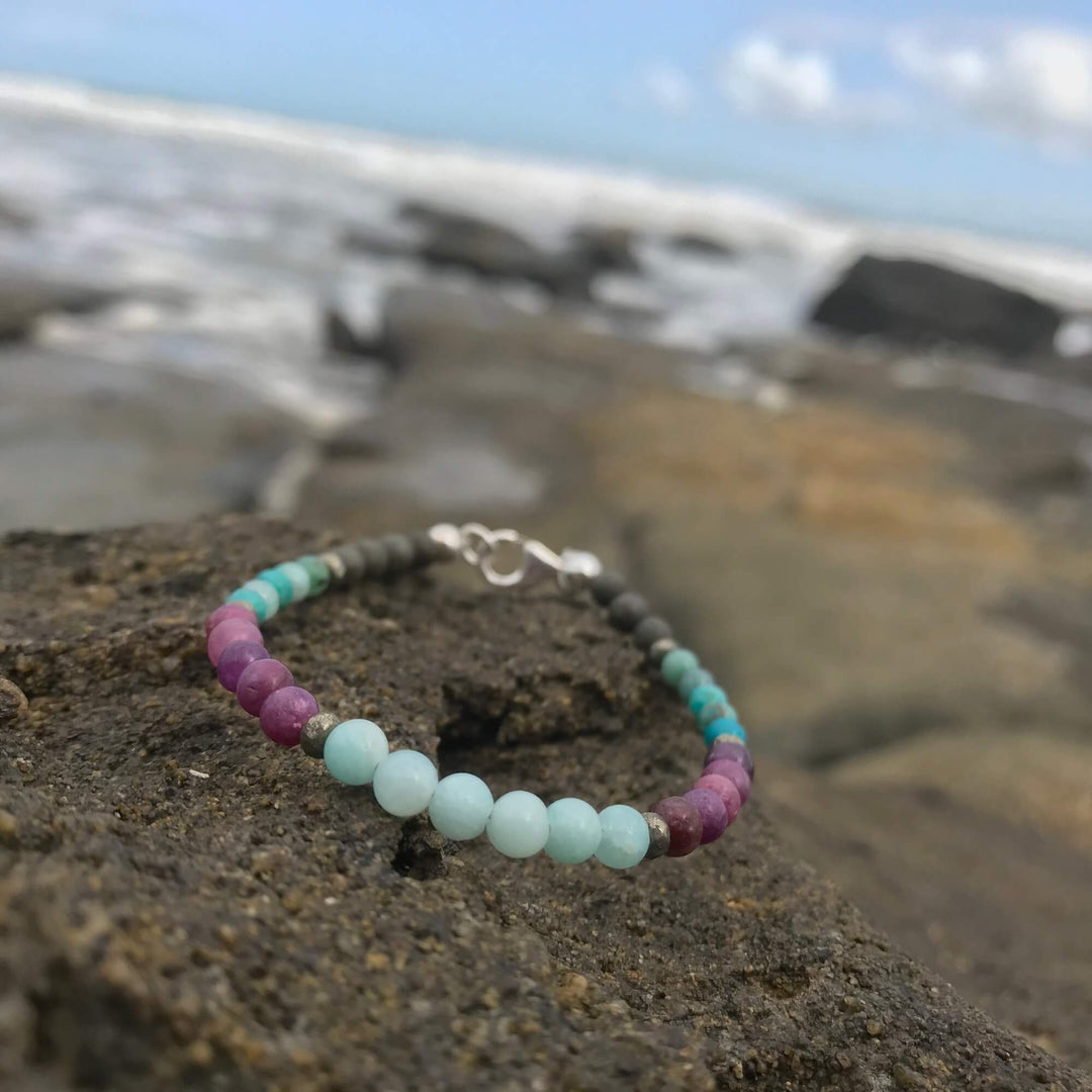 Peacock Love Kids healing Bracelet