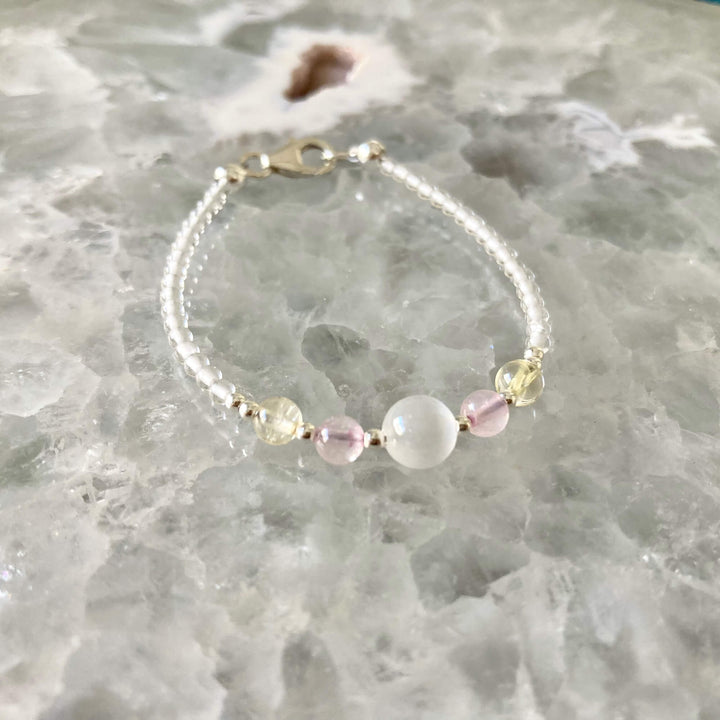 Cancer Girls Zodiac Bracelet for kids